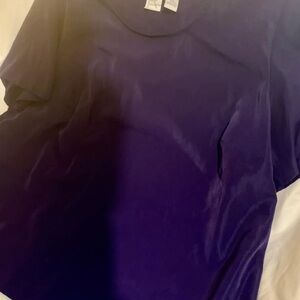 Purple Short Sleeve Top